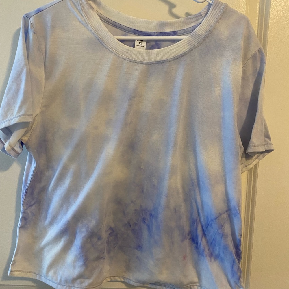 Danskin cropped tee